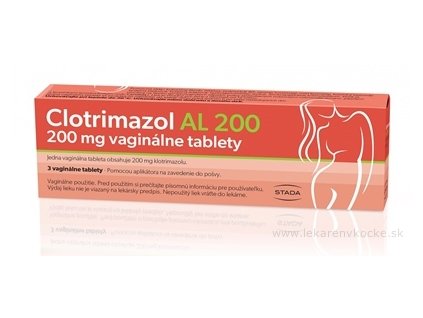 Clotrimazol AL 200 3 ks