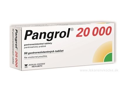 Pangrol 20 000 50 ks