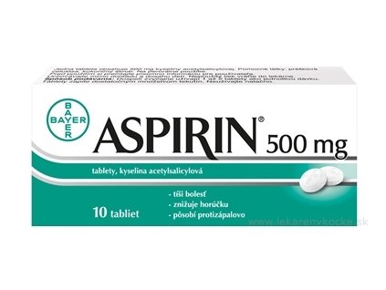 Aspirin 500 mg 10 ks