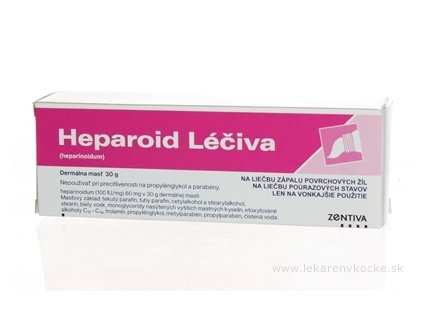 Heparoid Léčiva 30 g