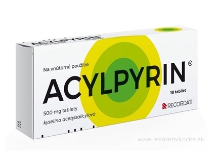 ACYLPYRIN 10 ks