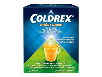 COLDREX HORÚCI NÁPOJ CITRÓN S MEDOM 10 ks
