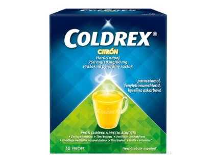 COLDREX HORÚCI NÁPOJ CITRÓN 10 ks