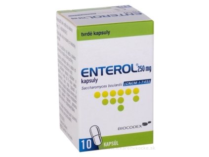 Enterol 250 mg kapsuly 10 ks