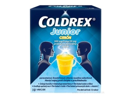 COLDREX JUNIOR CITRÓN 10 ks