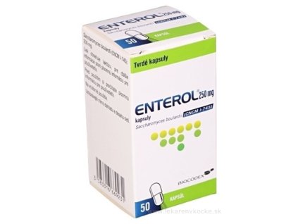 Enterol 250 mg kapsuly 50 ks