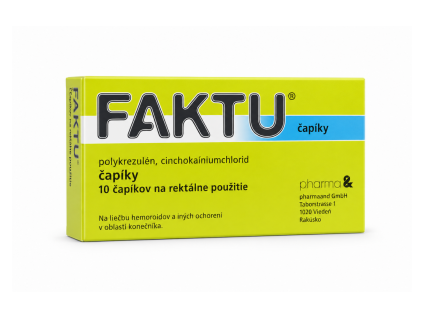 FAKTU čípky 10 ks