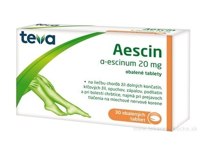AESCIN Teva 30 ks