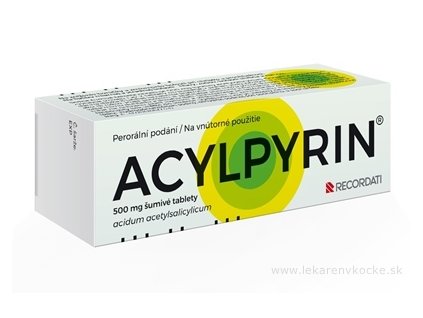 ACYLPYRIN 500 mg šumivé tablety 15 ks