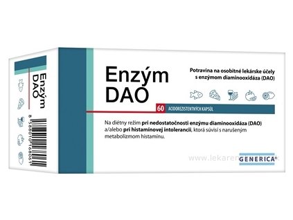 GENERICA Enzým DAO cps 60 ks