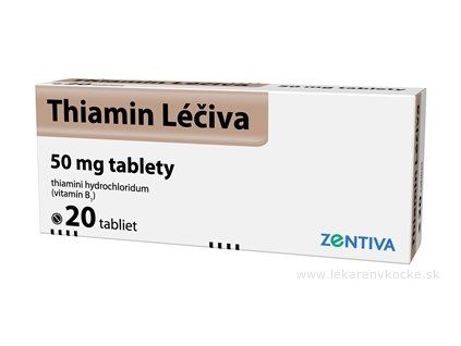 Thiamin Léčiva 20 ks