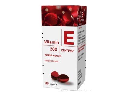 VITAMIN E 200-ZENTIVA 30 ks