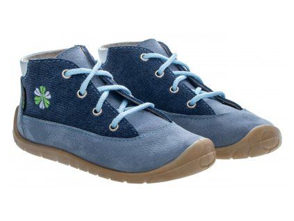 Fare Bare 5023301 modré barefoot boty č.23