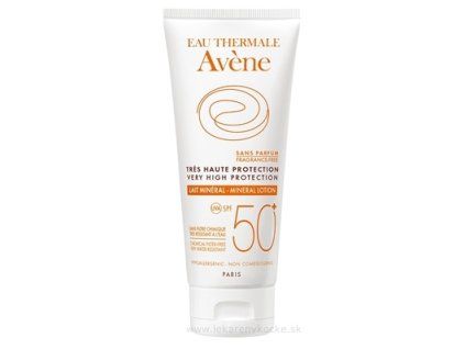 AVENE LAIT MINÉRAL SPF50+ 100 ml