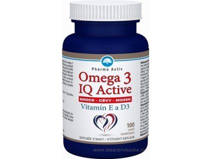 Pharma Activ OMEGA 3 IQ Activ 100 ks
