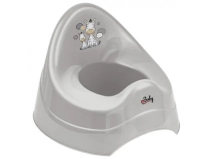 MALTEX Nočník s hudbou Zebra, šedá