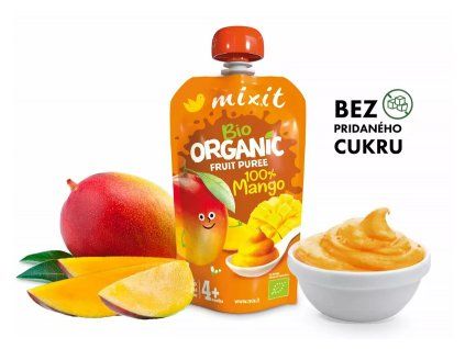 Mixit BIO ovocná kapsička - 100 % Mango