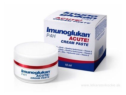 Imunoglukan P4H Acute Cream Paste krémpasta 10 ml