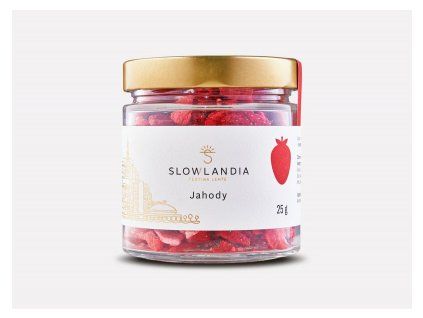 Slowlandia Jahody křupavé 25g