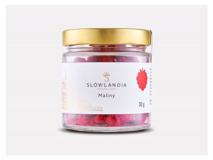 Slowlandia Maliny chrumkavé 30g