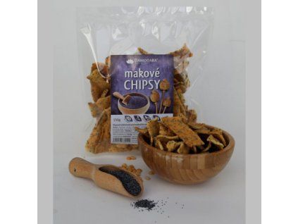 Damodara Makové chipsy 150g