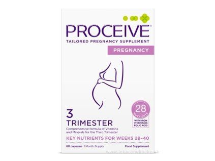 PROCEIVE PREGNANCY TRIMESTER 3 cps 60 ks