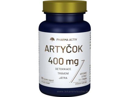 Pharma Activ Artyčok 400 mg kapsuly, 90 ks