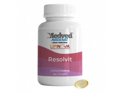 Medvěd natural Resolvit 30 kapslí