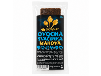 DAMODARA Maková tyčinka 50g