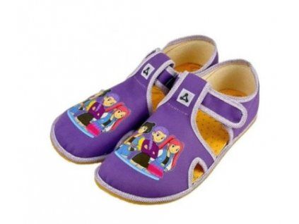 Antal Rascal K-pop detské barefoot papuče, veľkosť 27