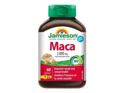 JAMIESON MACA 3000 mg kapsuly 60 ks