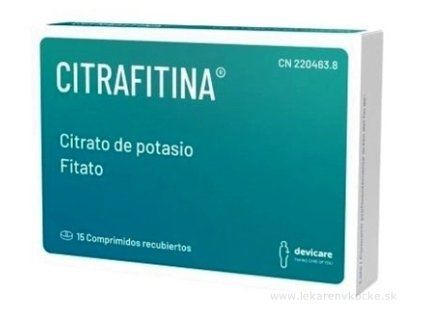 CITRAFITINA tablety, 15 tabliet