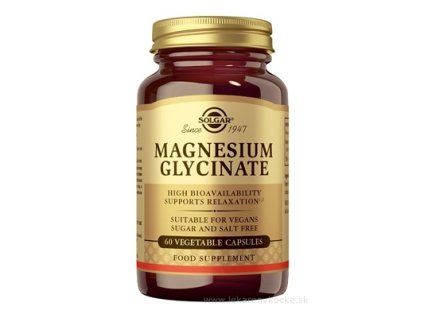 Solgar Magnesium Glycinate kapsle 60 ks