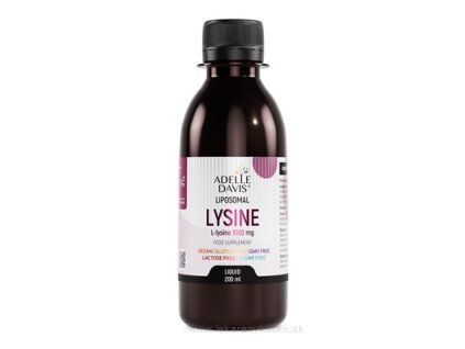 Adelle Davis Liposomal Lysine – lipozomální lysin 200 ml