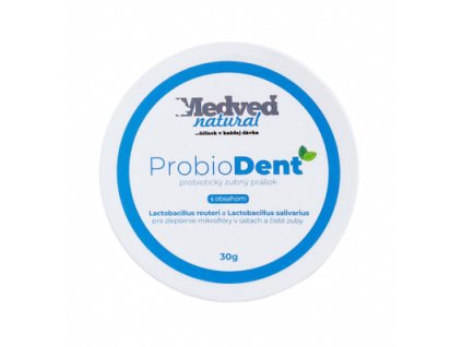 Medveď natural ProbioDent 30g