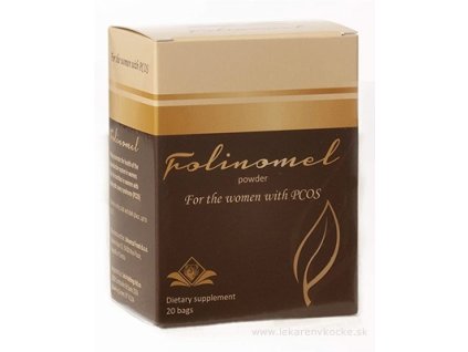 Folinomel 20 vrecúšok – výživový doplnok s folátmi na plánovanie tehotenstva a vývoj plodu