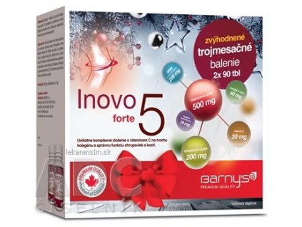 Barnys INOVO 5 forte tbl (zvýhodnené balenie) 2x90 (180 ks)