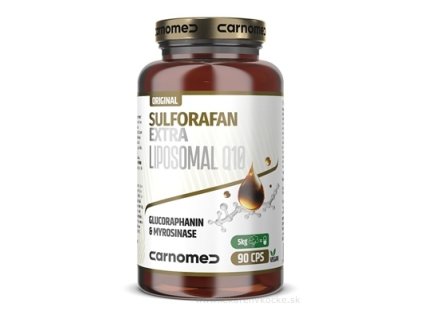 CarnoMed Sulforafan EXTRA + Liposomálny Q10 – silný antioxidant v kapsulách, 90 ks