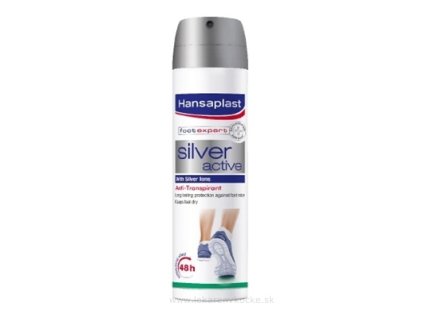 Hansaplast SILVER Active Sprej na nohy 150 ml