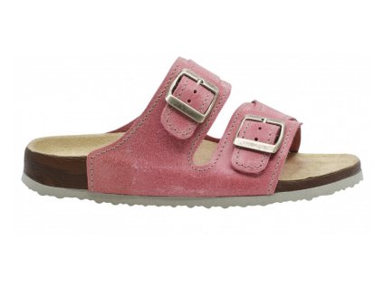 PROTETIKA T 16, č.38, ortopedická obuv, farba: ružová, Zdravotné kožené sandále