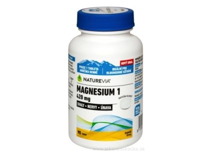 NATUREVIA MAGNESIUM 1 - 420 mg 90 ks