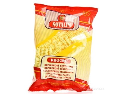 PROCEL - BEZLEPKOVÉ CESTOVINY, ŠPIRÁLY 250 g