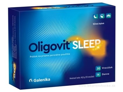 Oligovit SLEEP prášok na perorálne použitie, vrecúška 20 ks