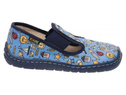 FARE BARE detské papuče na gumičku č.5201404, č.30