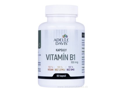Adelle Davis VITAMÍN B1, tiamín 100 mg 60 ks