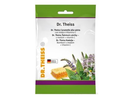 Dr.Theiss Šalviové cukríky s medom 75 g