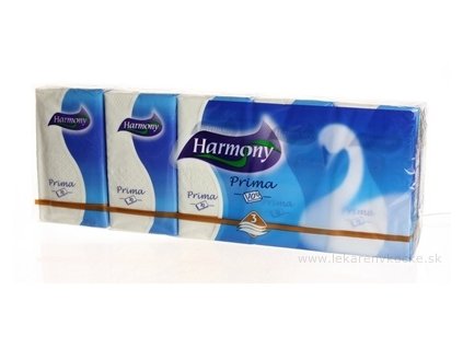 HARMONY PRIMA PAPIEROVÉ VRECKOVKY 10x10 ks