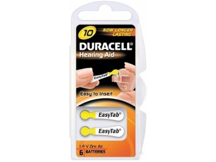 DURACELL HA 10 EASYTAB 1.4V batérie 6 ks
