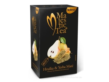 Biogena Majestic Tea Hruška & Yerba Maté 20x2,5 g