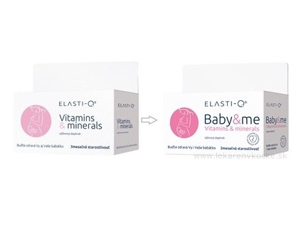 Elasti-Q VITAMINS & MINERALS 90 ks